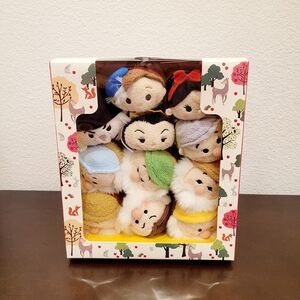 Disney Store Japan TSUM TSUM Snow White and the Seven Dwarfs Gift Box Set